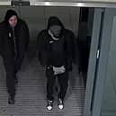 Police want to identify two men after a reported assault at Heathrow.