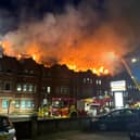 A fire broke out at Forest Gate police station on Wednesday March 6.
