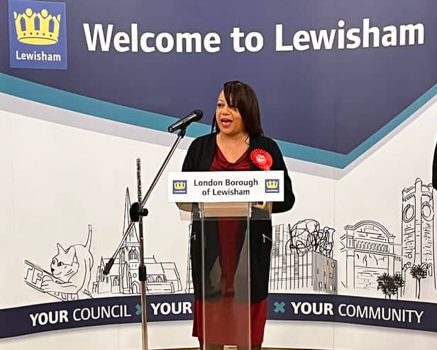 Newly elected Lewisham mayor Brenda Dacres