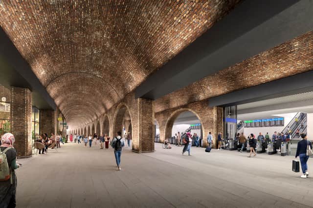 How the interior of Waterloo station would look under the plans