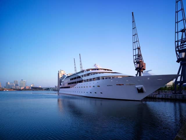 The Sunborn London is the UK's only superyacht hotel