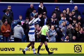 Armstrong celebrates against Bournemouth. (Image: Getty Images)