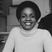British Labour Party politician Diane Abbott in 1979. 
