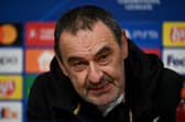 Former Chelsea manager Maurizio Sarri