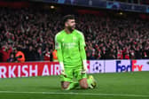 David Raya pictured celebrating after saving the winning penalty