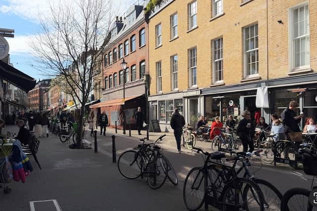 Exmouth Market in Clerkenwell.
