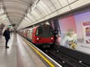 A Tube train.