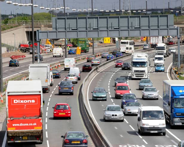Part of the M25 will close for the entire weekend