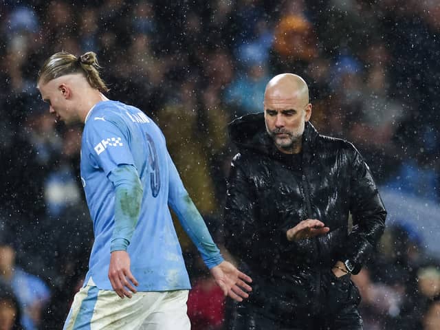 Pep Guardiola took Erling Haaland off late on in the FA Cup win against Newcastle