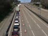 M25 closure in photos - traffic jams in Surrey roads and empty highway