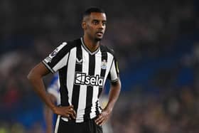 Newcastle United striker Alexander Isak