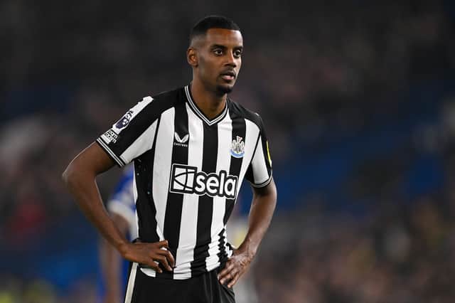 Newcastle United striker Alexander Isak