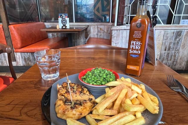 The PERi-PERi Saka sauce is available at Nando's. (Image: LondonWorld)