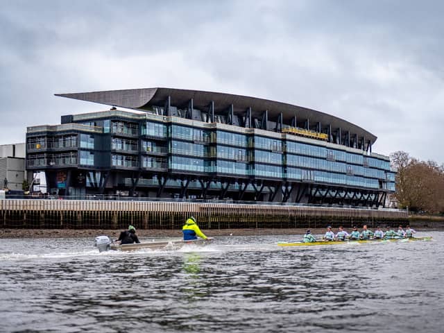 The Riverside Stand will host a viewing party for The Boat Race.