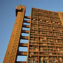 Trellick Tower is a Grade II* listed tower block on the Cheltenham Estate in North Kensington, London. Opened in 1972, it was commissioned by the Greater London Council and designed in the Brutalist style by architect Ernő Goldfinger.

Trellick Tower has featured in film and television several times.