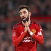 Bruno Fernandes was appointed Manchester United captain at the start of the season
