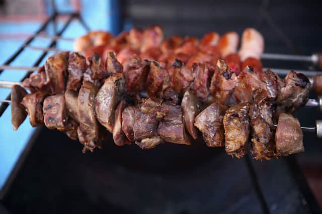 Brazilian barbecue skewers.