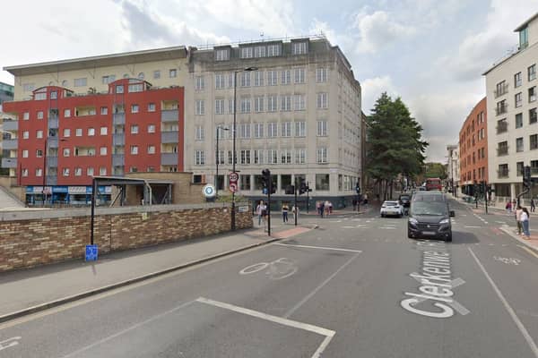 Clerkenwell Road.