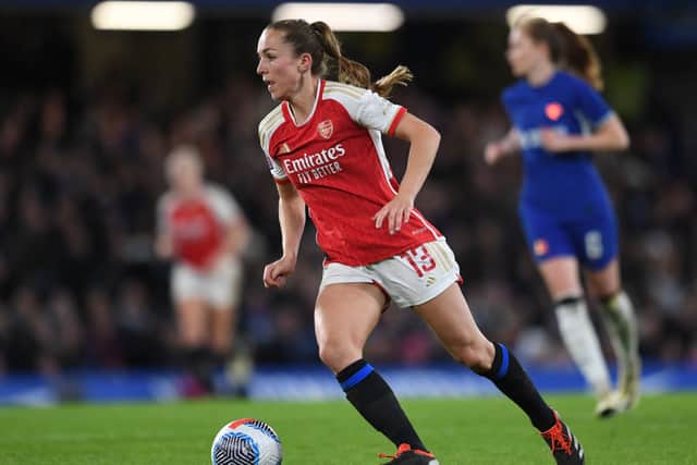 Arsenal's Lia Walti has suffered a knee injury ahead of Conti Cup final