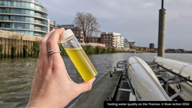 River Action has found “alarmingly high” levels of E.coli bacteria in the River Thames