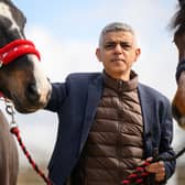 Sadiq Khan says the mayoral election is a "two-horse race"