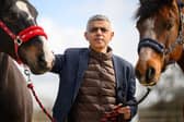 Sadiq Khan says the mayoral election is a "two-horse race"