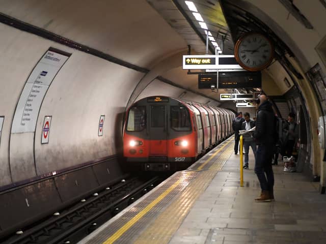 The attack took place on the northbound platform in Kennington Station