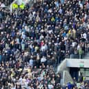 Some Spurs fans turned their back on the game in support of the Save Our Seniors campaign.