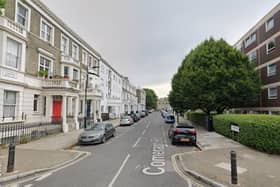 Comeragh Road in West Kensington, near Hammersmith.