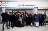 Traders at Stratford Market Village celebrate after Newham Council agrees to take on its lease.

Traders were forced to leave their units in January after the company running the site went into administration. Market Village has been serving the Stratford community since 1974.