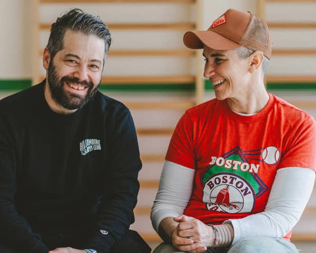 Anthony Klein and Louise Dawson of Hollow Rocks.