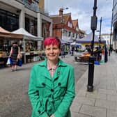 Green Party mayoral candidate Zoe Garbett 