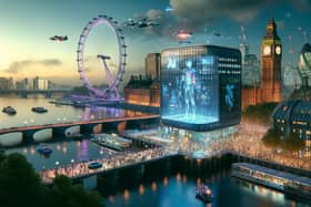 Created by Dall-E AI with the prompt: "Image to represent a new AI hub in London."