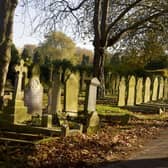 A skull and bones were discovered at City of London Cemetery