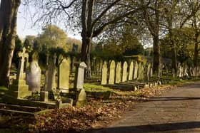 A skull and bones were discovered at City of London Cemetery