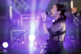 Mitski performs onstage during the 2017 Panorama Music Festival at Randall's Island, New York. 