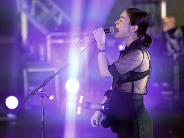 Mitski performs onstage during the 2017 Panorama Music Festival at Randall's Island, New York. 