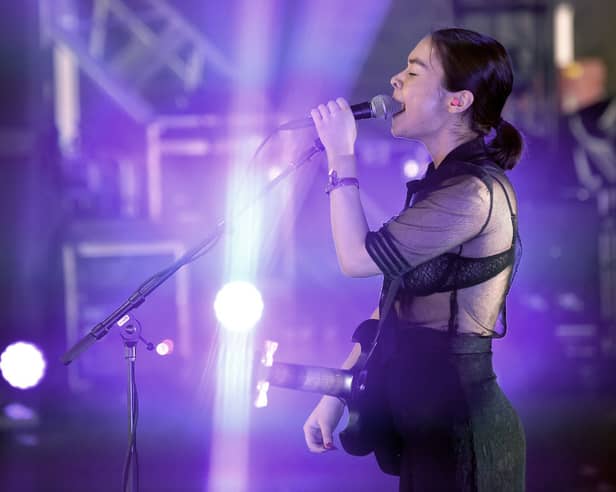 Mitski performs onstage during the 2017 Panorama Music Festival at Randall's Island, New York. 