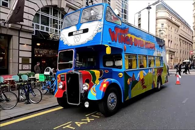 Paul McCartney's 1972 Wings Tour Bus