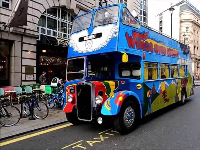 Paul McCartney's 1972 Wings Tour Bus