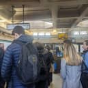 Commuters at Tooting Broadway discovered the Northern line was suspended.