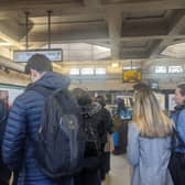 Commuters at Tooting Broadway discovered the Northern line was suspended.