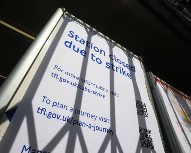 Two Tube stations have closed due to TSSA strike action