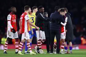Charlie Patino scored on his Arsenal debut.