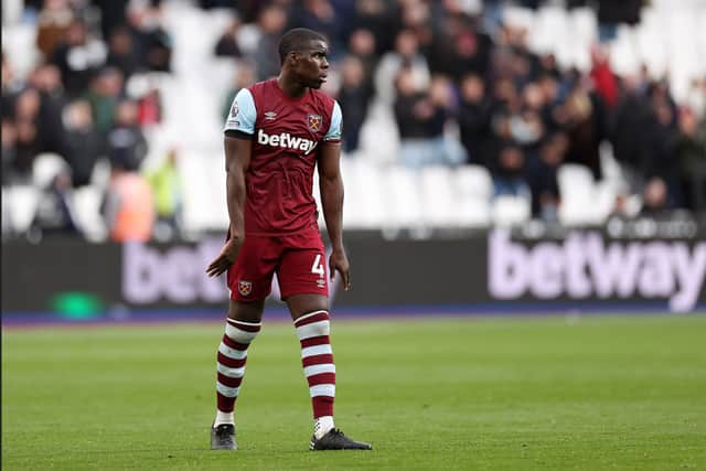 Kurt Zouma left West Ham on loan last week.