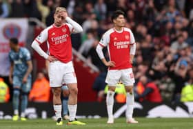 A bad day at the office for Arsenal.