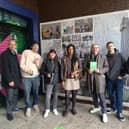 The Wall has been unveiled Between Westbourne Park and Portobello Road.