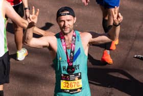 The McFly drummer is no stranger to the world-famous marathon and is set to run it again this year to raise money for The Children’s Trust.
