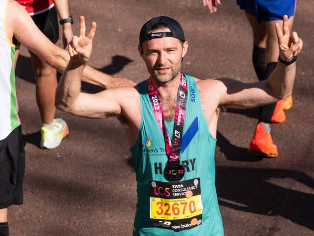 The McFly drummer is no stranger to the world-famous marathon and is set to run it again this year to raise money for The Children’s Trust.