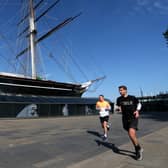 The maritime museum is one of the first iconic spots runners will pass on the journey as the route guides them around the ship.